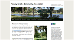 Desktop Screenshot of fairwayestates.org